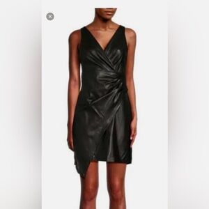 Guess Black Asymmetrical Women's Dress